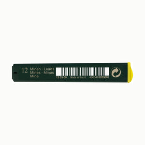 Minas Faber-Castell Super-Polímeras HB - 0.35mm CX12 - Papelaria Encantada