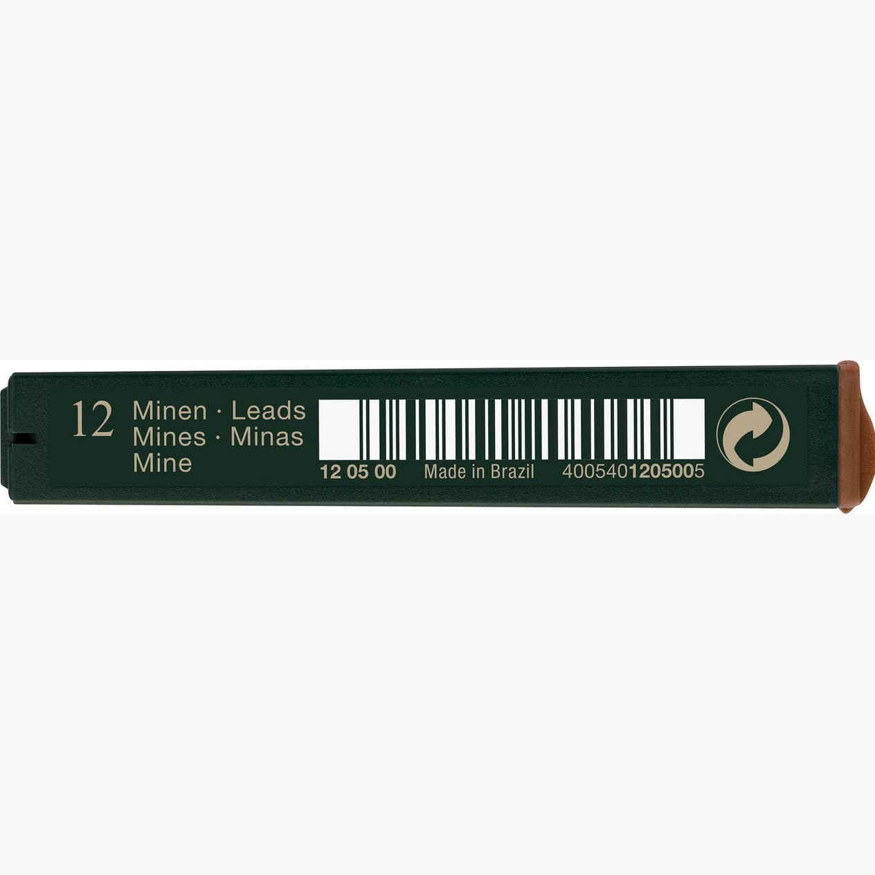 Minas Faber-Castell Super-Polímeras HB - 0.5mm CX12 - Papelaria Encantada