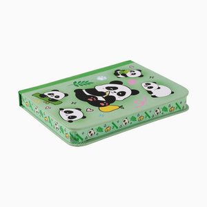 Mini notebook Panda Itotal - Papelaria Encantada