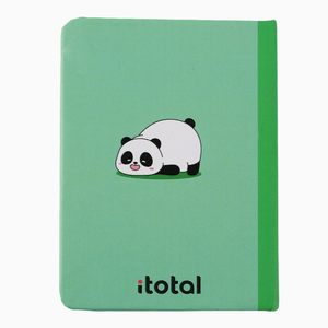 Mini notebook Panda Itotal - Papelaria Encantada
