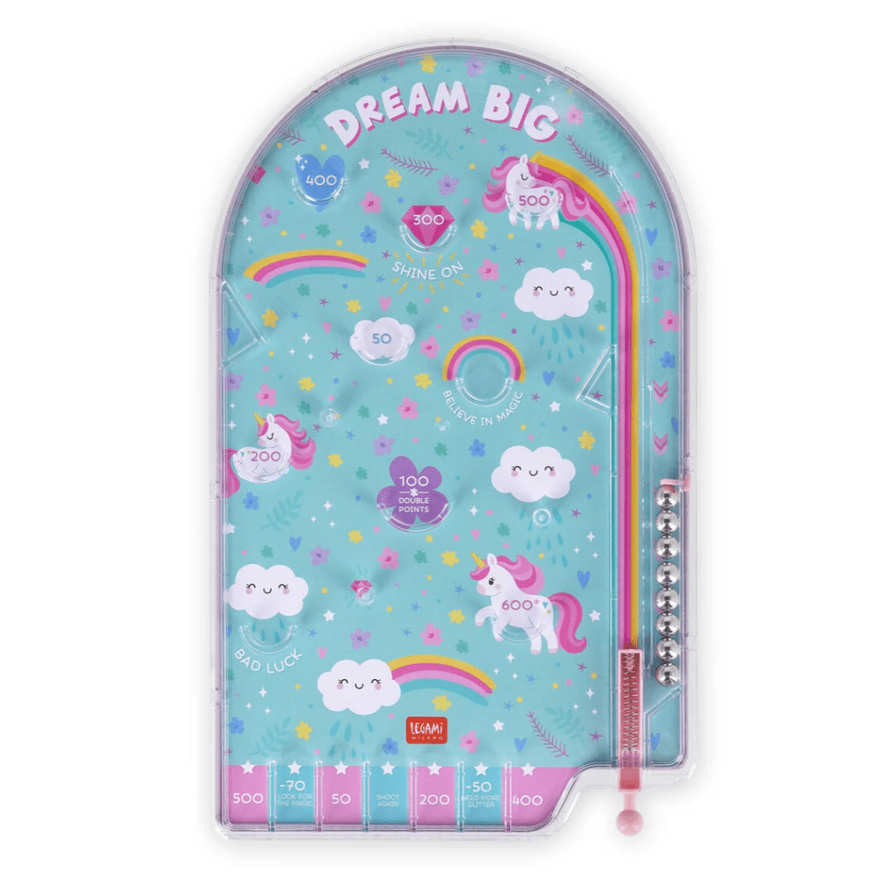 Mini Pinball Unicórnio - Legami - Papelaria Encantada