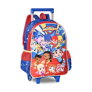 Mochila c/ trolley Luccas Neto 40cm - Papelaria Encantada