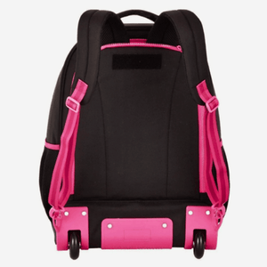Mochila c/ trolley Luluca Preto 46cm - Papelaria Encantada