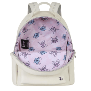 Mochila casual stitch Heady cream - Papelaria Encantada