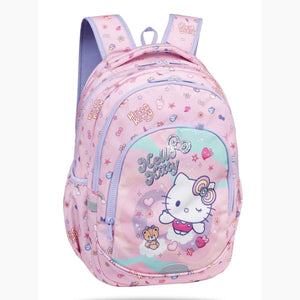 Mochila Escolar Hello Kitty 40cm - Papelaria Encantada