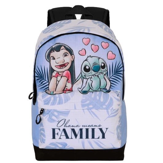 Mochila escolar Lilo & Stitch 44cm - Papelaria Encantada