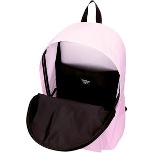 Mochila escolar Reebok 45cm Rosa - Papelaria Encantada