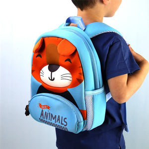 Mochila infantil 3D Aurea Kids - Tigre - Papelaria Encantada