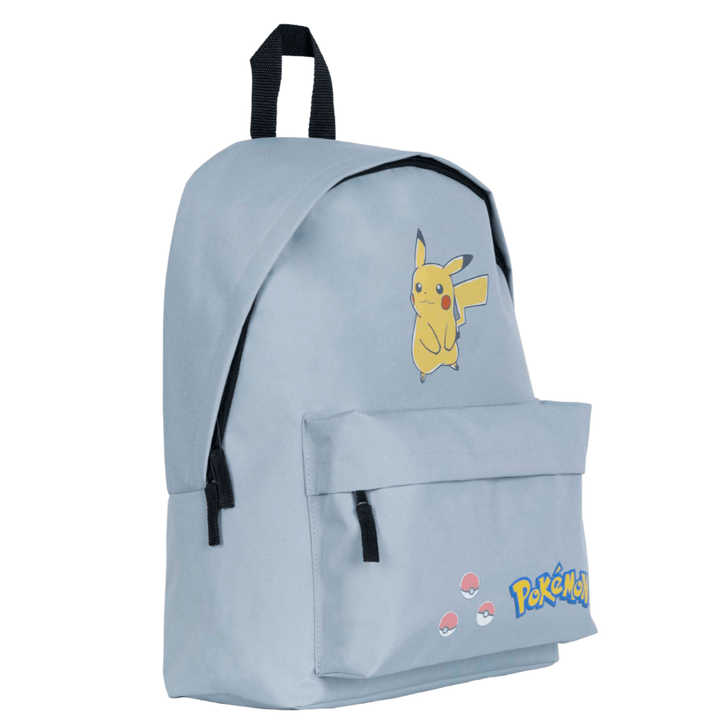 Mochila Pokemon 39cm c/ bolso - Papelaria Encantada