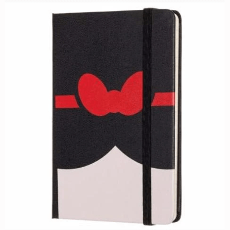 Moleskine Branca de Neve - Bow Bolso - Papelaria Encantada