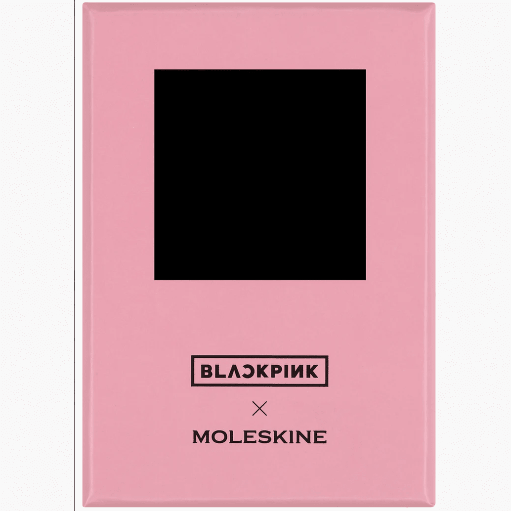 Moleskine Caderno mini liso blackpink - Papelaria Encantada