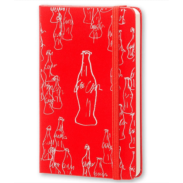 Moleskine Coca - cola ed. limitada Liso 9x14 liso - Papelaria Encantada