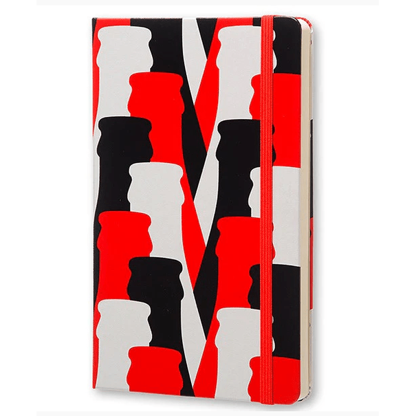Moleskine grande liso ed. limitada Coca - Cola - Papelaria Encantada