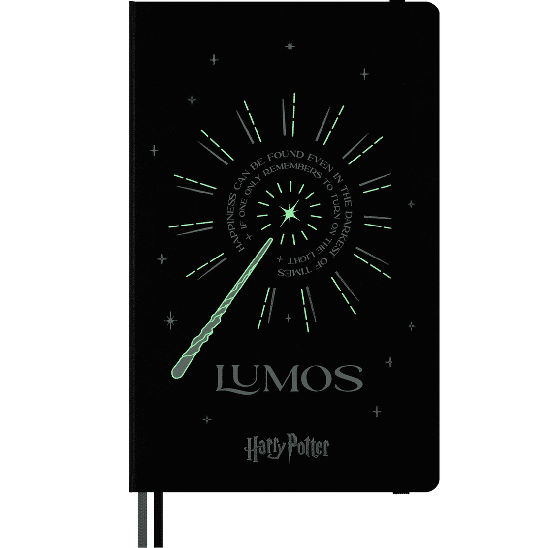 Moleskine Harry Potter - Lumus - Edi. Limitada - Papelaria Encantada
