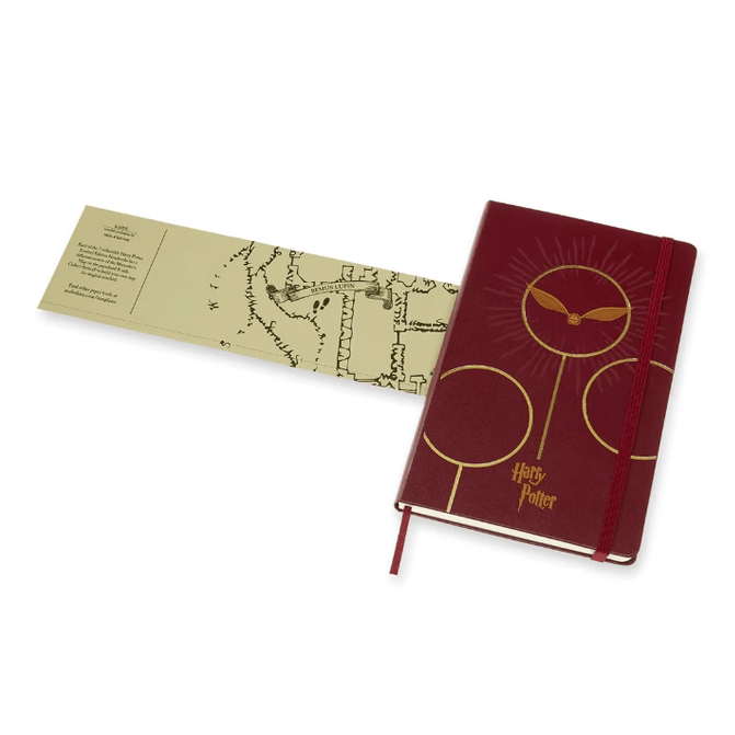 Moleskine Harry Potter - Quidditch - Ed. Limitada - Papelaria Encantada
