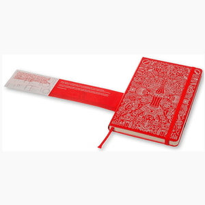 Moleskine pautado grande edi. limitada Coca - Cola - Papelaria Encantada