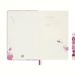 Moleskine Sakura ed. limitada 9x14 pautado - Papelaria Encantada