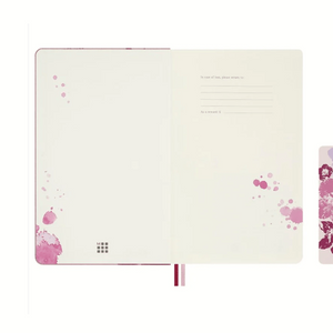 Moleskine sakura ed. limitada grande 13x21 liso - Papelaria Encantada