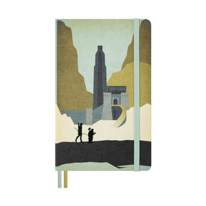 Moleskine Senhor dos Aneis Pautado - Papelaria Encantada