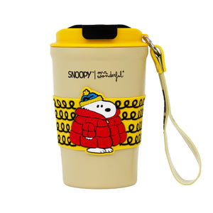 Caneca térmica take away Snoopy – Keep looking up — vista principal