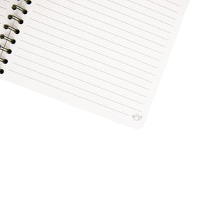 Caderno A5 Cão — Scrolling through life — detalhe 3