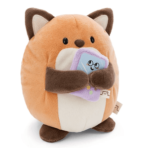Mymochi Hello Edition, Raposa Geeks 16cm,c/ vídeo jogo em caixa - Papelaria Encantada