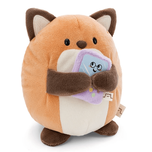 Mymochi Hello Edition, Raposa Geeks 16cm,c/ vídeo jogo em caixa - Papelaria Encantada