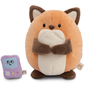 Mymochi Hello Edition, Raposa Geeks 16cm,c/ vídeo jogo em caixa - Papelaria Encantada