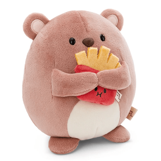 Mymochi Hello Edition, Urso Nomo 16cm, c/batatas fritas em caixa - Papelaria Encantada