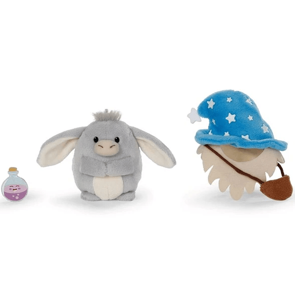 Nici - Mymochi Fairy | Burro Earl, c/fantasia de mago - Papelaria Encantada