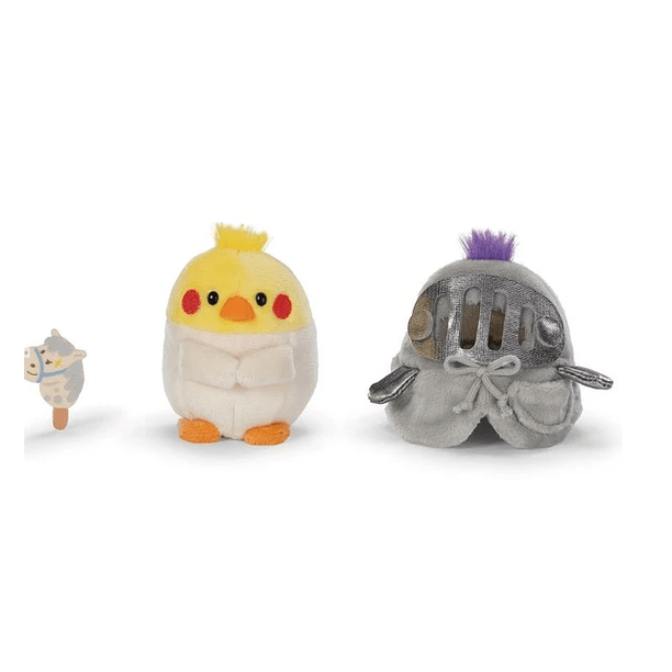 Nici - Mymochi Fairy | Pintainho Chipsy, c/fantasia de armadura - Papelaria Encantada
