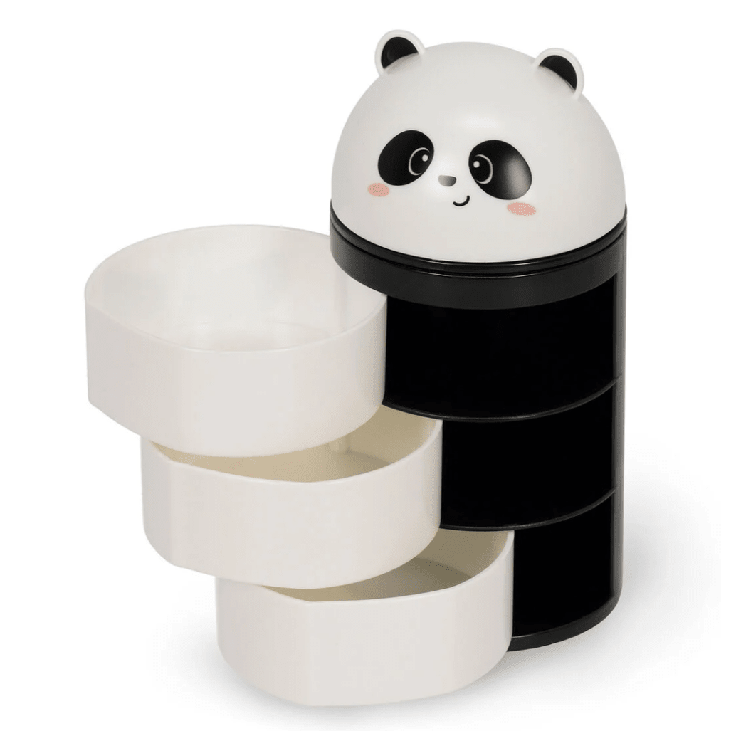 Organizador de mesa Panda - Legami - Papelaria Encantada