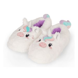 Pantufas - Unicórnio médias 39 - 41 - Pantufas Aconchegantes - Legami - Papelaria Encantada
