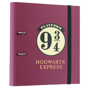 Pasta 2 argolas Harry Potter 9 3/4 - Papelaria Encantada