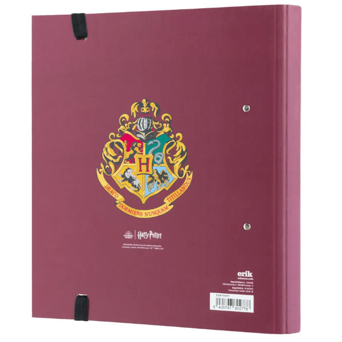 Pasta 2 argolas Harry Potter 9 3/4 - Papelaria Encantada