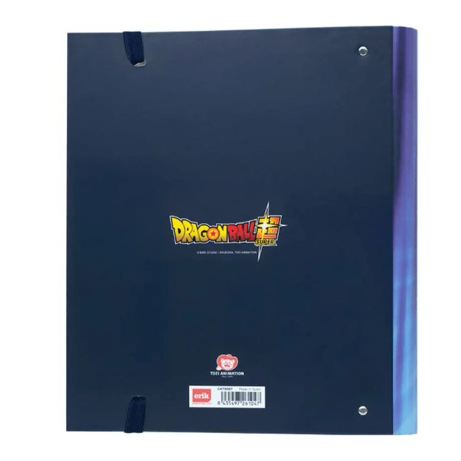 Pasta Arquivo 4 argolas Dragon Ball - Papelaria Encantada