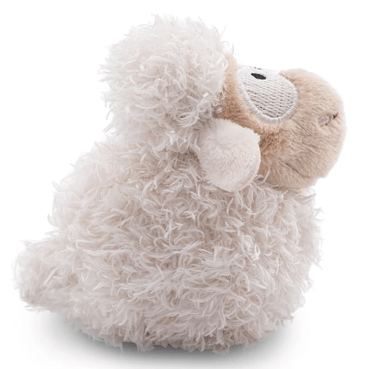 Peluche anti - stress Ovelha branca 8cm - Wooly Gang 2 NICI - Papelaria Encantada