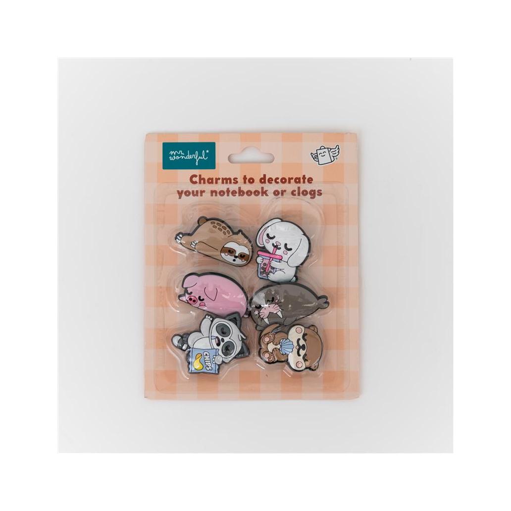 Pins para dar um toque ao teu caderno - Lazy Bo - Bo Mr Wonderful - Papelaria Encantada