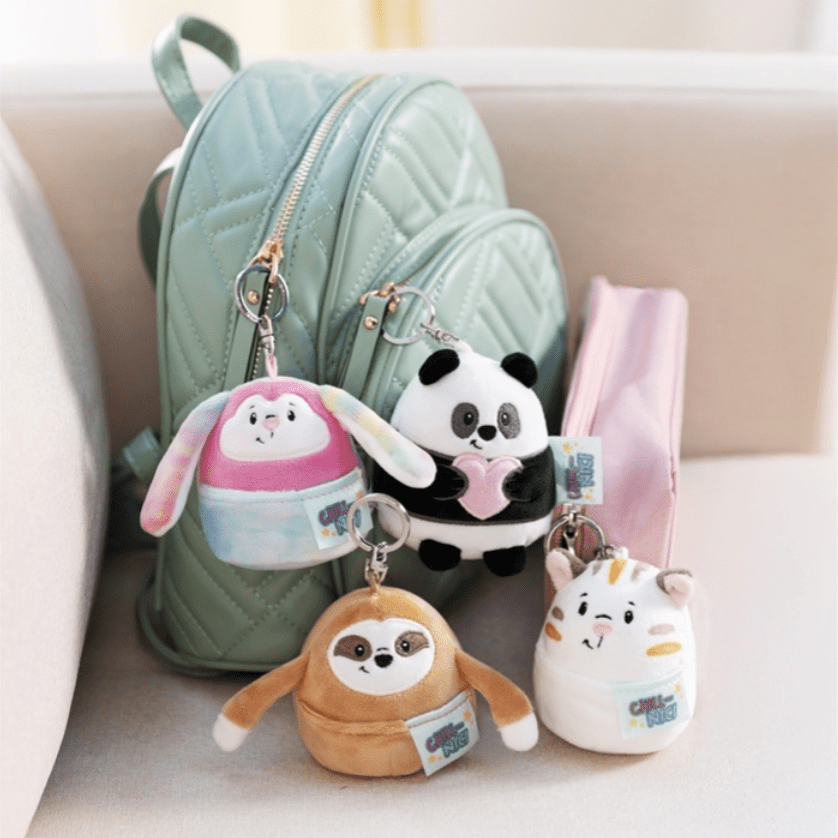 Porta - chaves chill - nici Panda - Papelaria Encantada