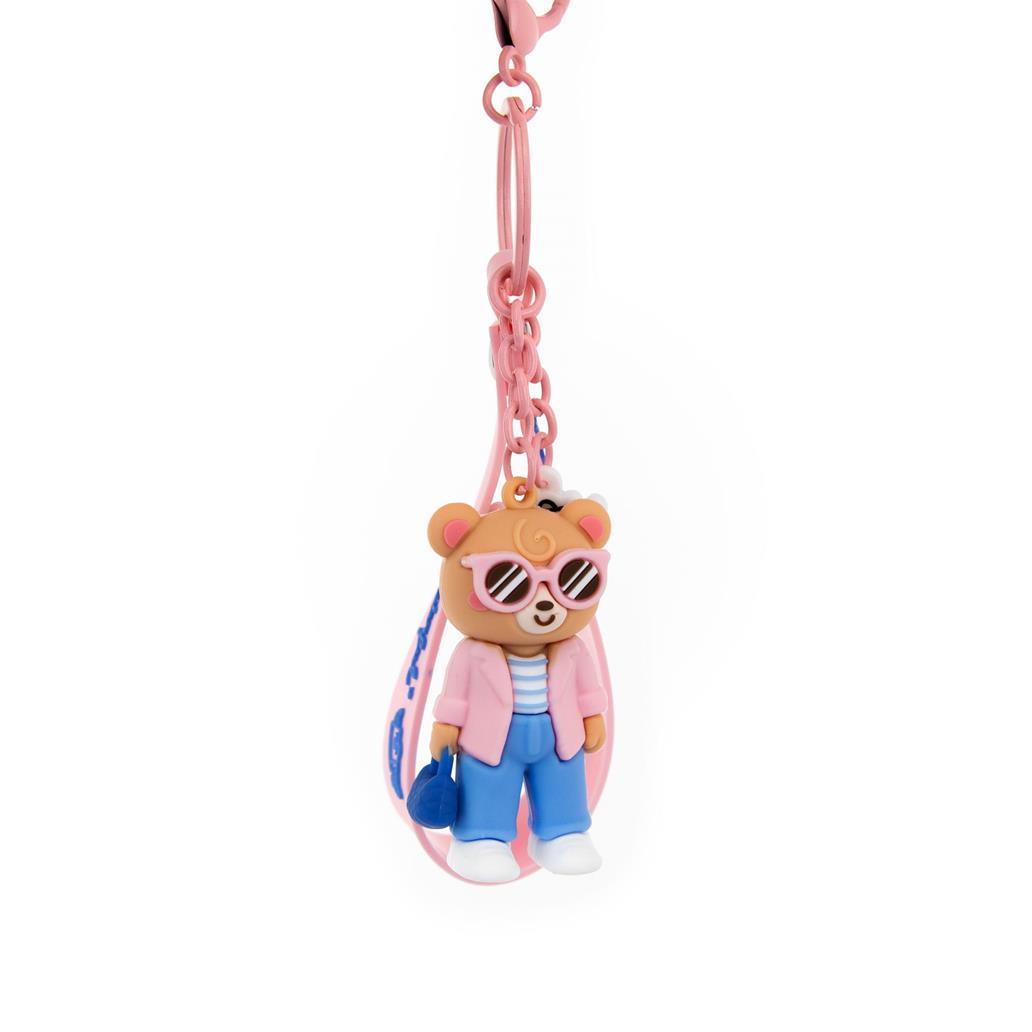 Porta - chaves com Pendente Ursa - Mama Bear - Mr. Wonderful - Papelaria Encantada
