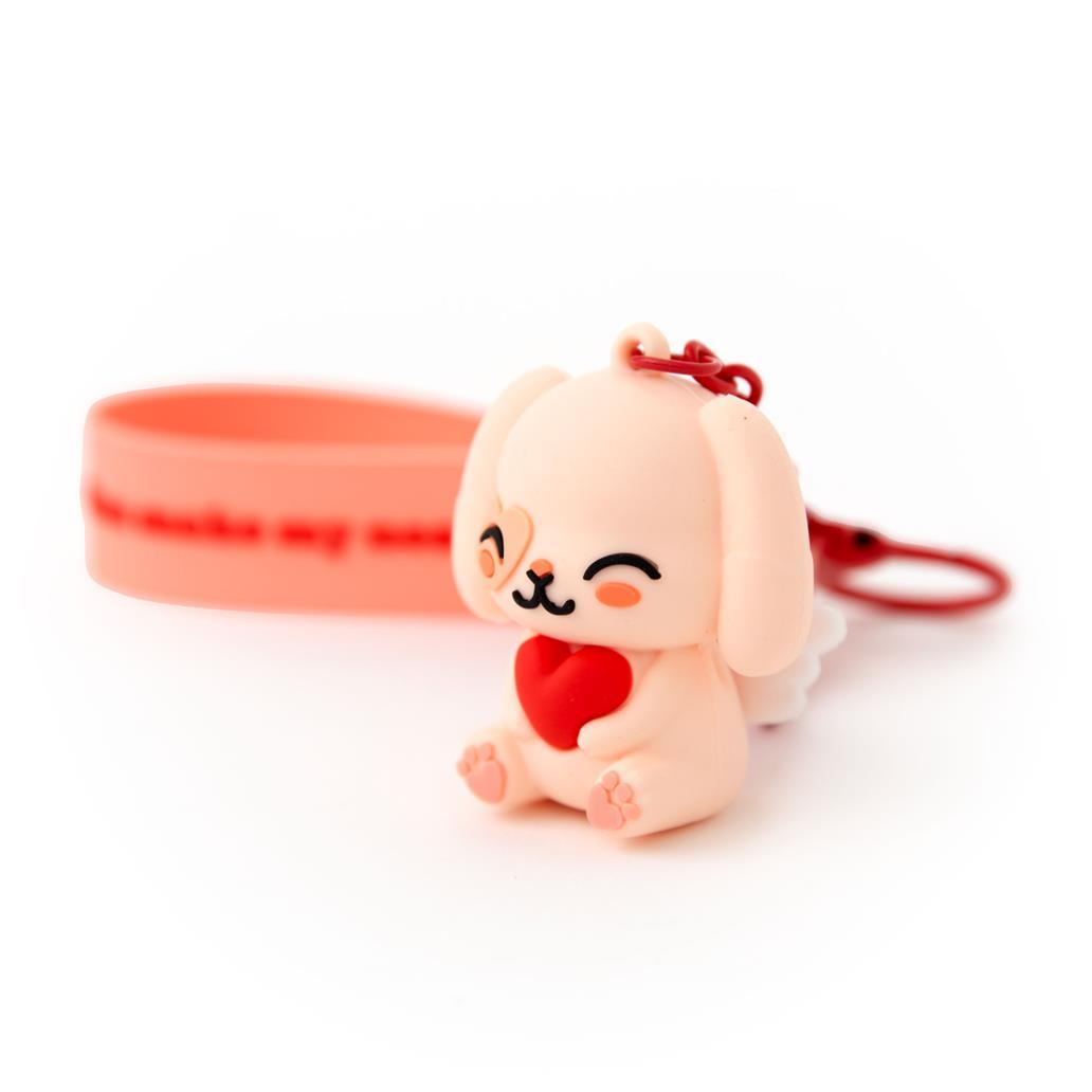 Porta - chaves com Pendentes Coelho Cupido Mr. Wonderful - Papelaria Encantada