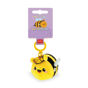 Porta - chaves de peluche abelha - Pequeno e super macio! - Papelaria Encantada