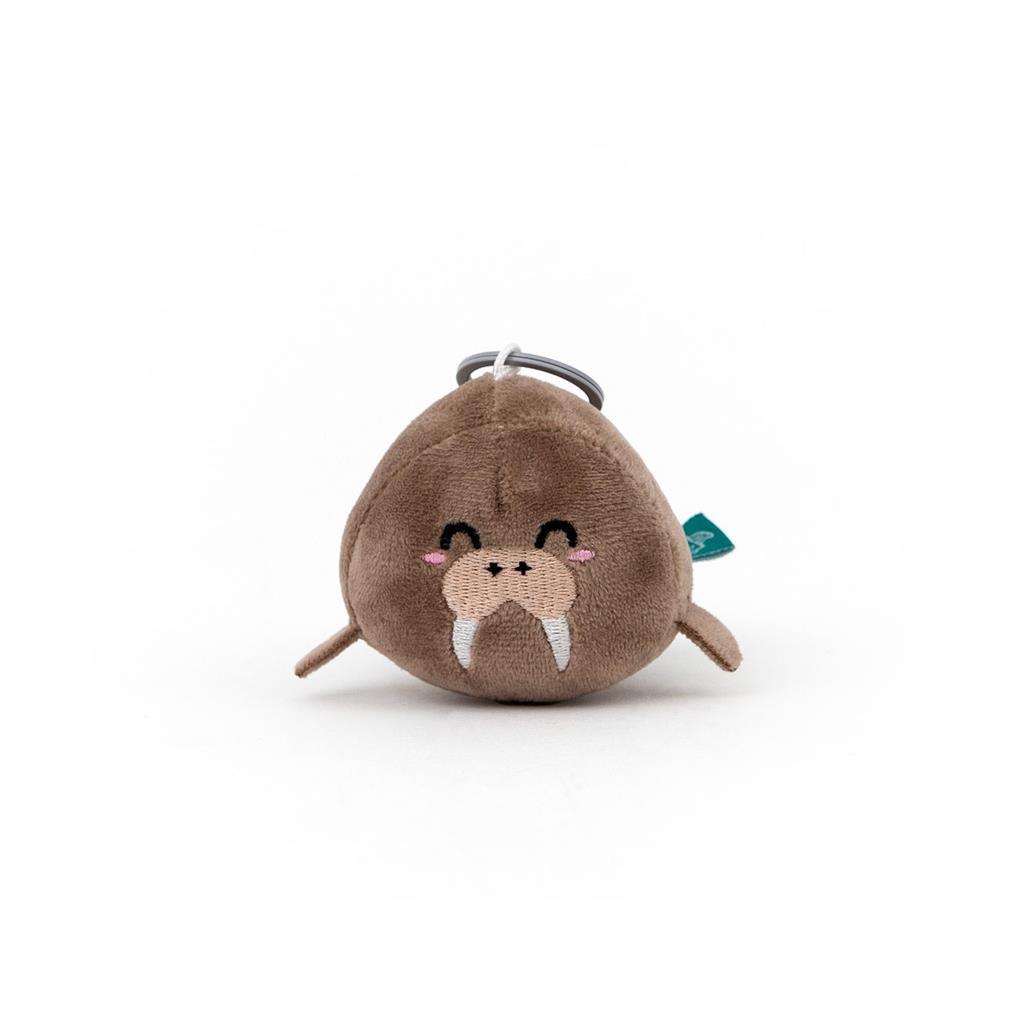Porta - chaves de Peluche - Morsa Lazy - Mr. wonderful - Papelaria Encantada
