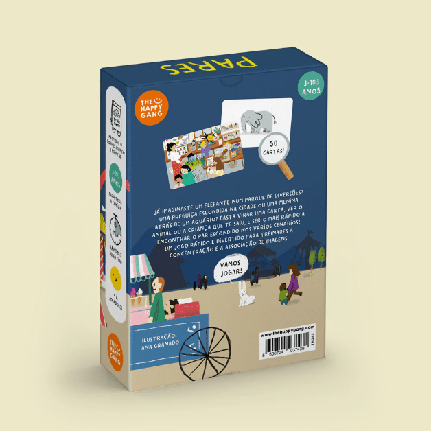 Procura e Encontra Pares - The Happy Gang - Papelaria Encantada