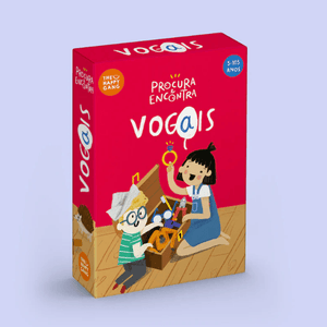 Procura e Encontra Vogais - The Happy Gang - Papelaria Encantada