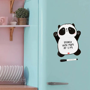 Quadro branco magnético Panda Legami - Papelaria Encantada