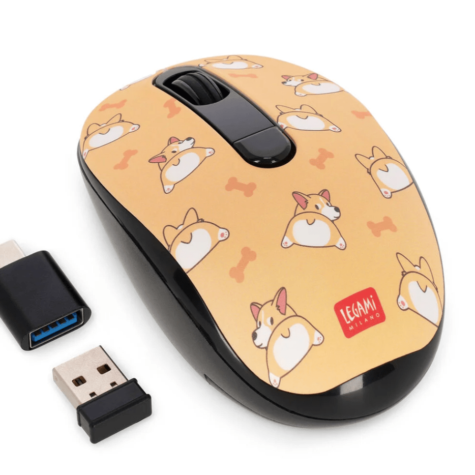 Rato Corgi Legami - Papelaria Encantada