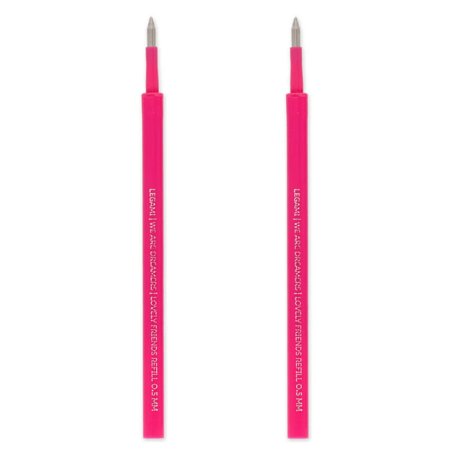 Recarga Canetas Lovely friends Legami - Rosa - Papelaria Encantada