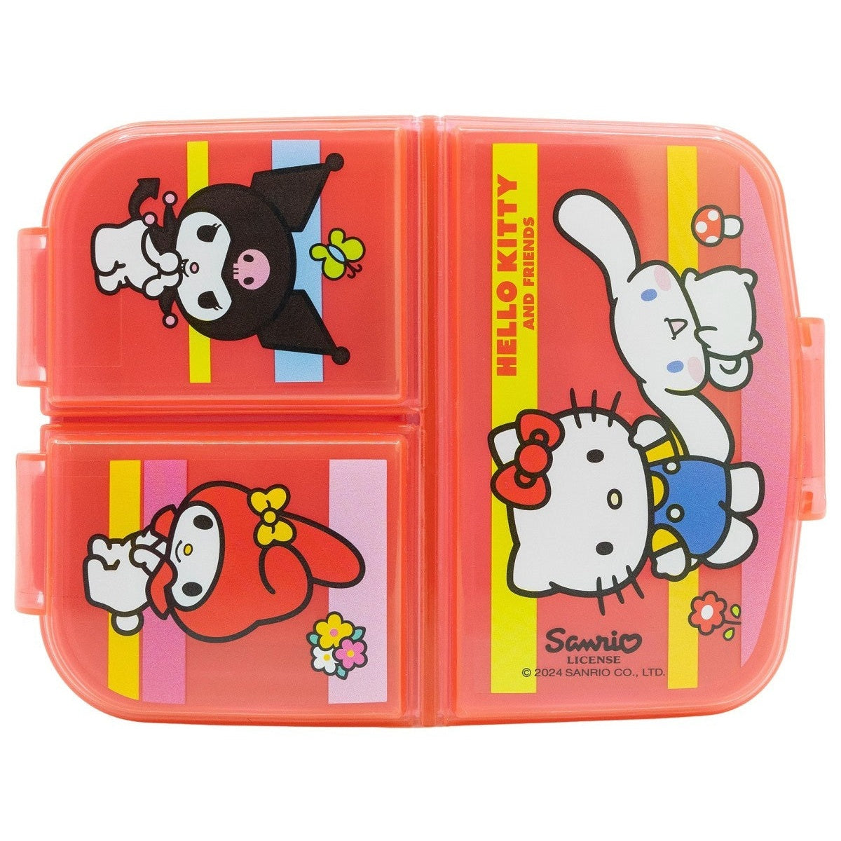 Sanduicheira Tripla Hello Kitty and Friends