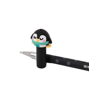Set de 3 esferográficas apagáveis Bo - Bo - Pai Natal, pinguim e rena Mr. Wonderful - Papelaria Encantada